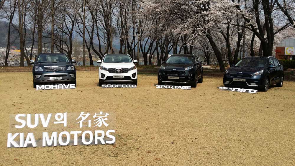 니로부터 모하비까지..기아차 SUV 풀라인업 고공행진