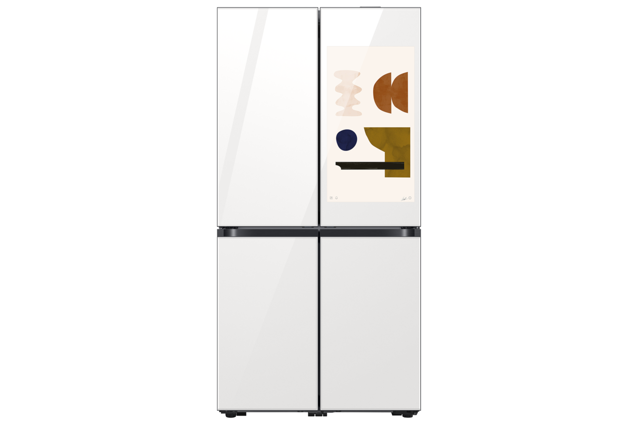 삼성전자 비스포크 냉장고 패밀리허브 제품 사진