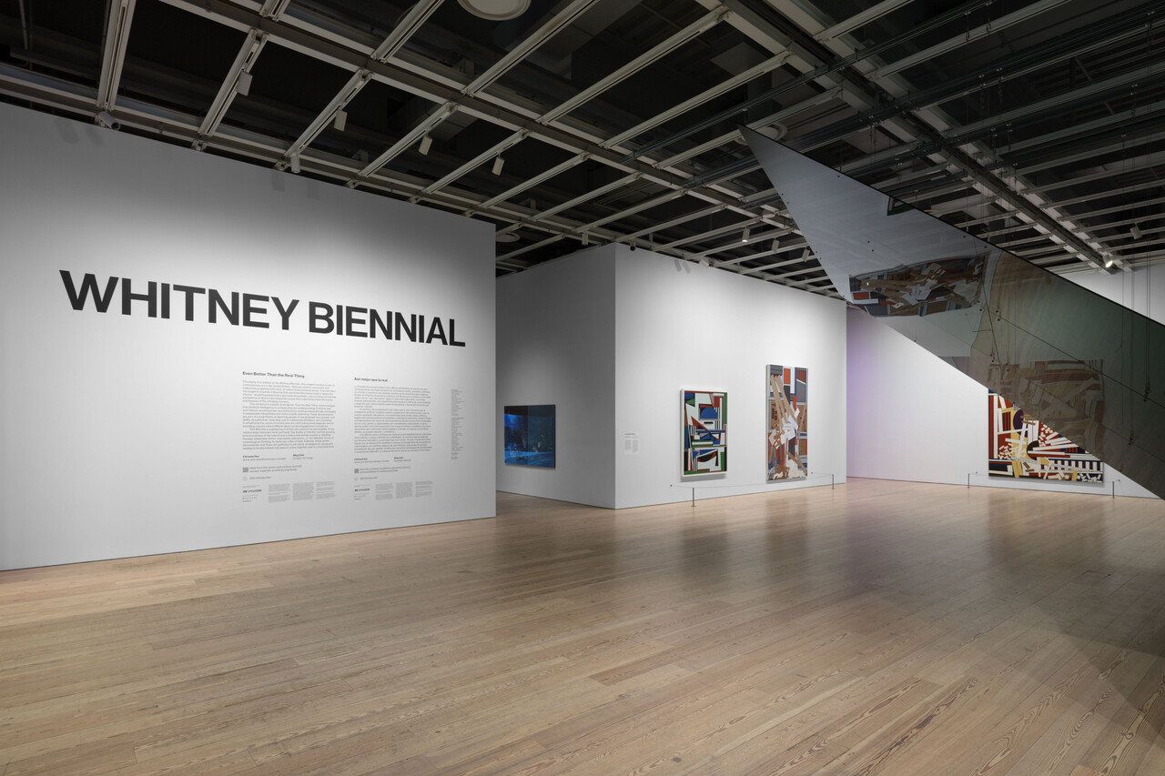 《Whitney Biennial 2024: Even Better Than the Real Thing》 전시 전경/ 출처: Photo: Steven Probert