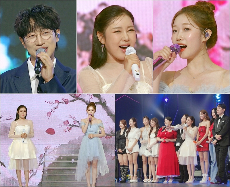 송가인 vs 정서주, '장녹수'로 트로트 여왕의 자존심 대결! '수요일 밤에' 압도적인 무대 기대