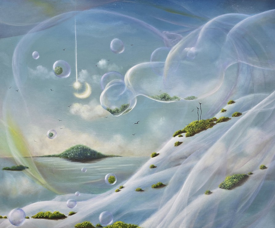 Inner space-2(내면의 풍경-2) 72.7x60.6cm oil on canvas. 2025