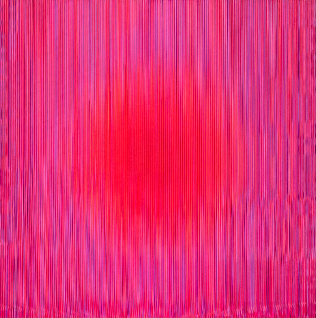 Illusion of Space 1 Mixed media on canvas 91x91cm 2024