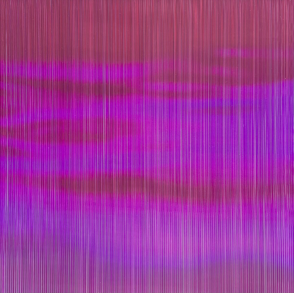 Illusion of Space Mixed media on canvas 91x91cm 2024