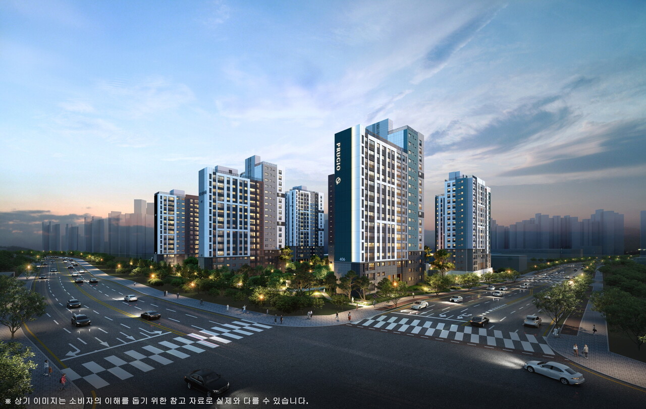 운정신도시 푸르지오 더 스마트 투시도