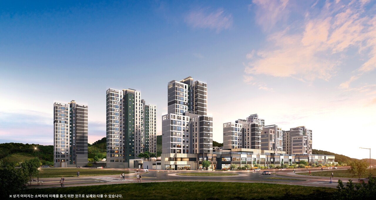 엘리프 세종 스마트시티 투시도