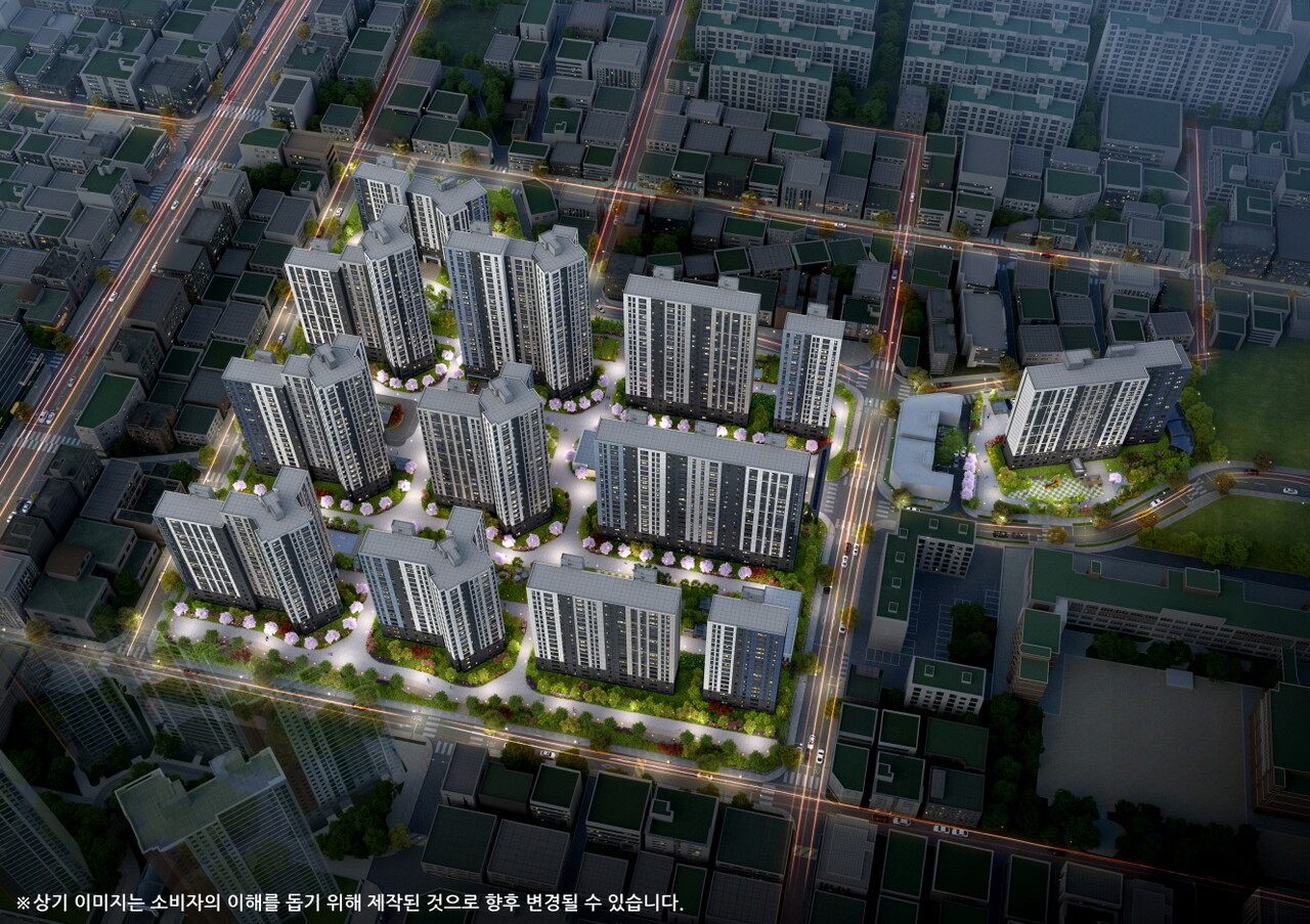 두산위브&수자인 부평 더퍼스트 조감도