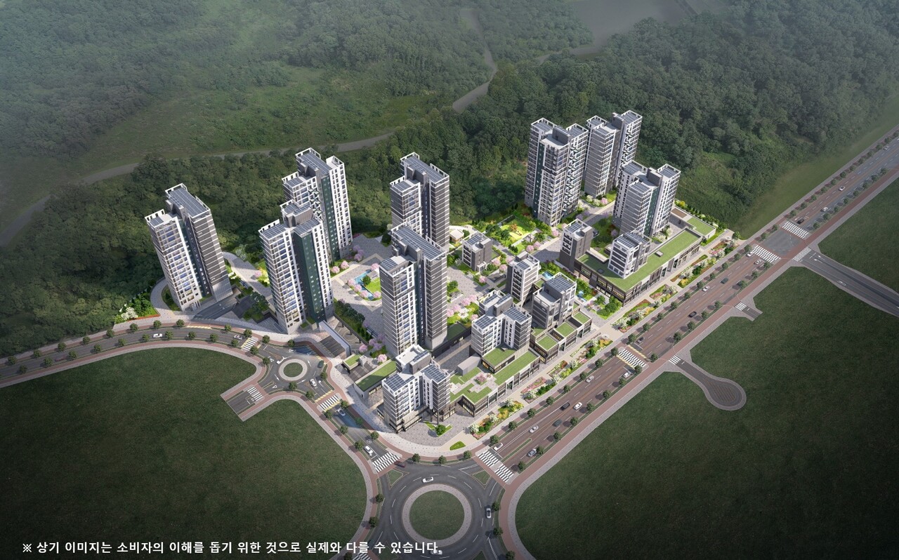 엘리프 세종 스마트시티 조감도