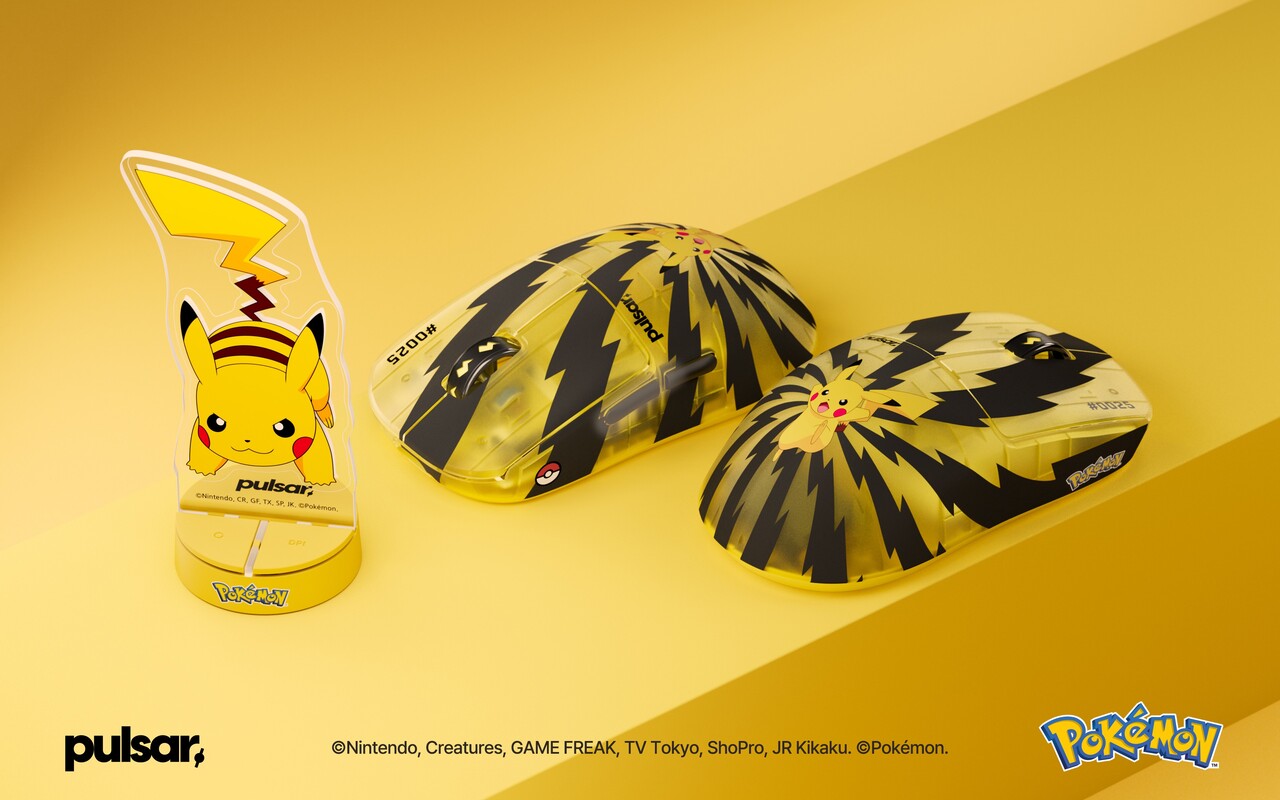 펄사 게이밍 기어, 포켓몬코리아와 협업 '피카츄 에디션' 마우스 출시 - 뉴스 썸네일 이미지