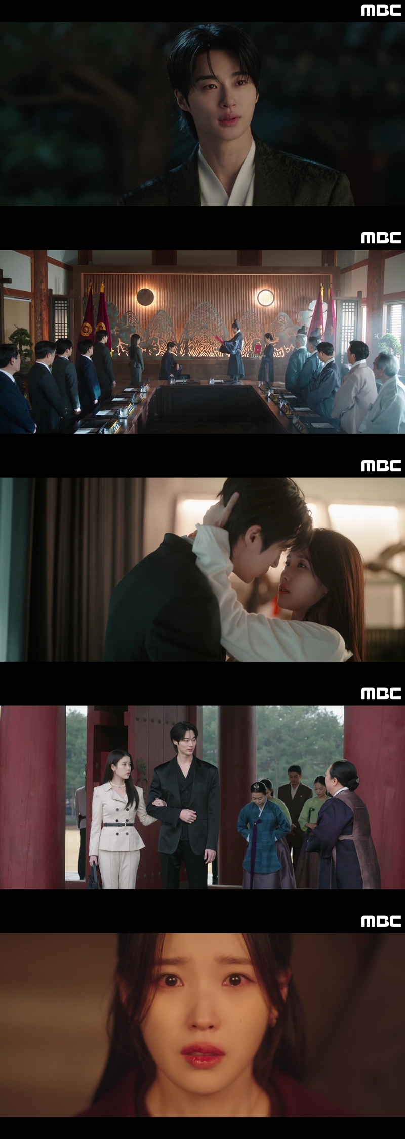 아이유 ♥변우석, 서로 마음 확인…'21세기 대군부인' 자체 최고 경신