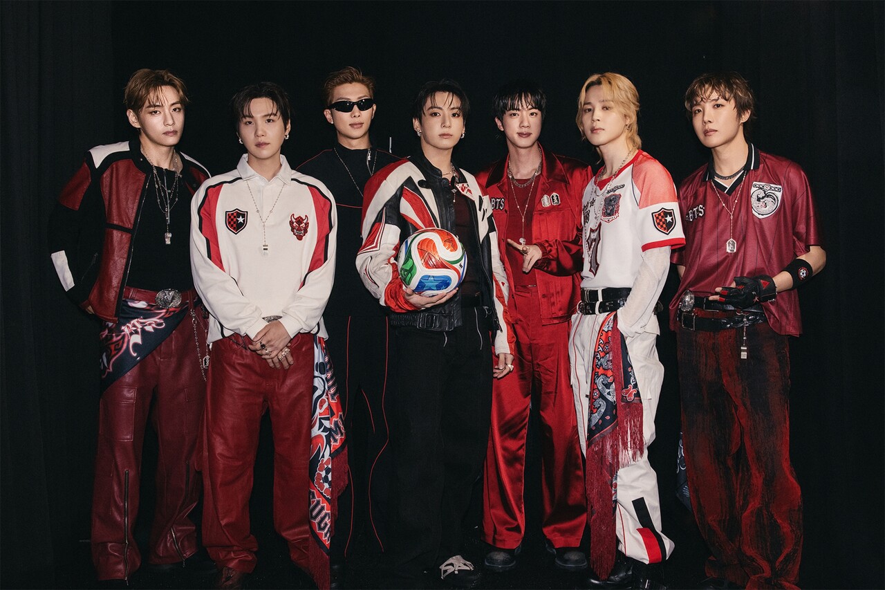 BTS, 월드컵 첫 하프타임 쇼 장식…